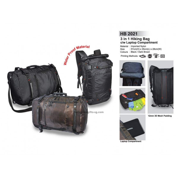 HB 2021 3 in 1 Hiking Bag